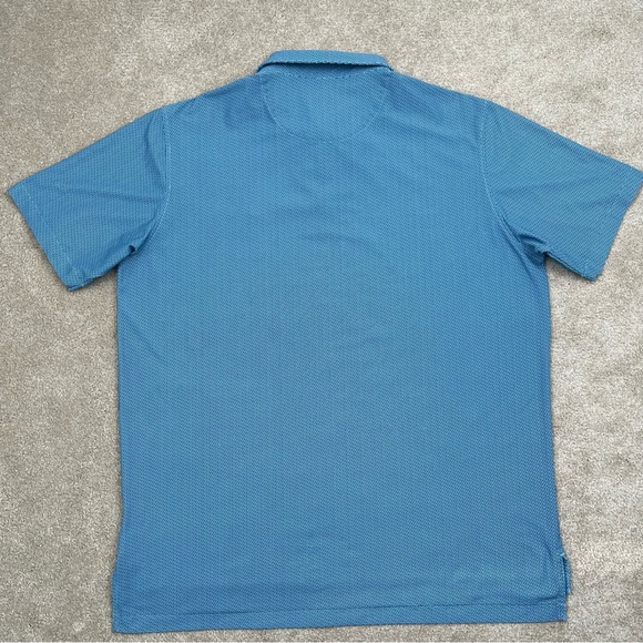 Peter Millar Polo Shirt Adult Extra Large Blue Summer Comfort Golf Preppy Men - Picture 13 of 14